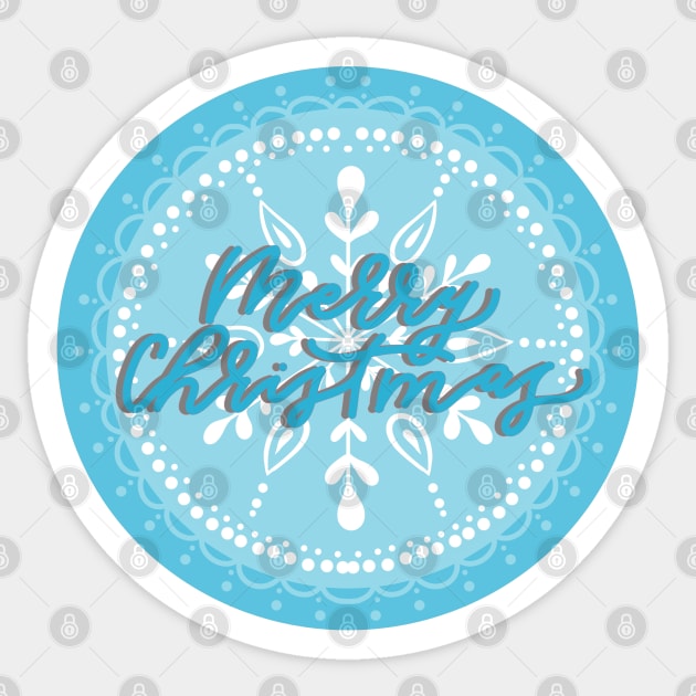 MERRY CHRISTMAS Sticker by MAYRAREINART